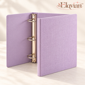Elqvian™ Elegant Ring Binder Planner Organizer