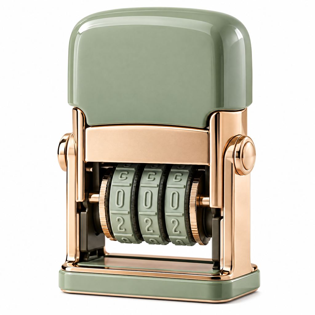 Elqvian™ Compact Date Stamp
